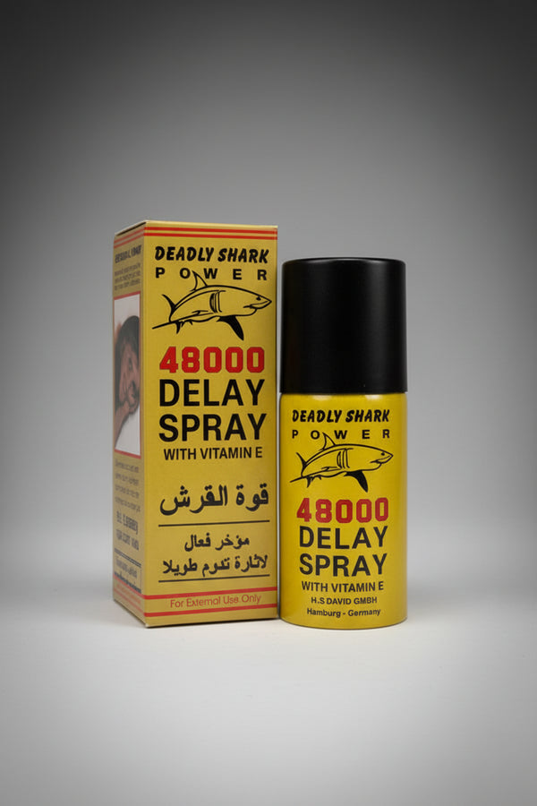 Deadly Shark 48000 Delay Spray - Lidocaine Delay Spray