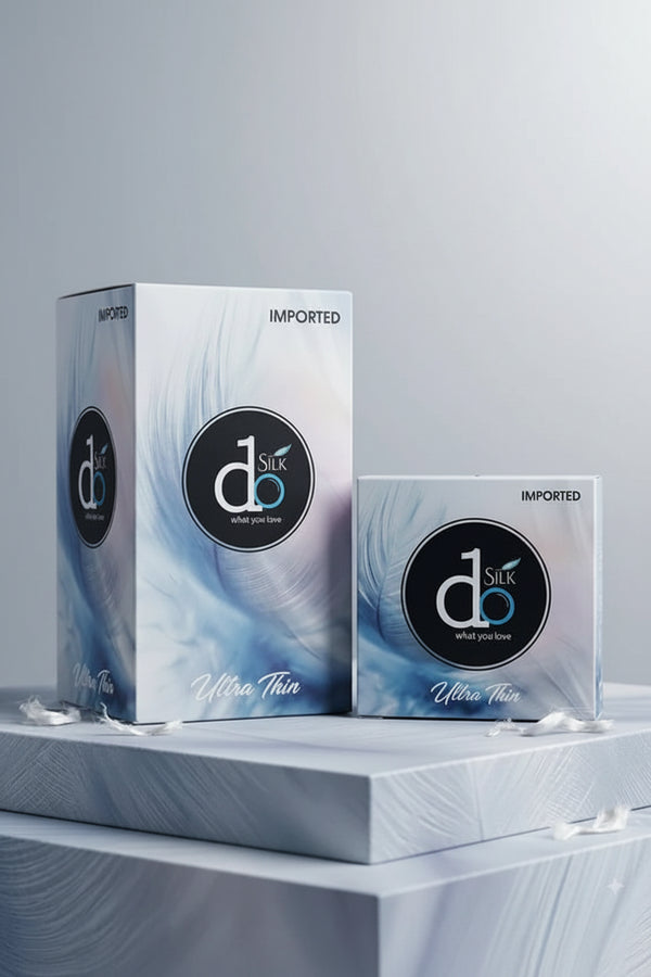 Do Silk Ultra Thin & Delay Condoms – Pack of 18 Condoms | Imported