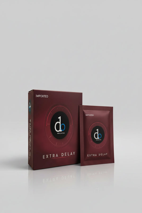 DO Extra Delay Condoms – Pack of 3 | Long-Lasting Pleasure
