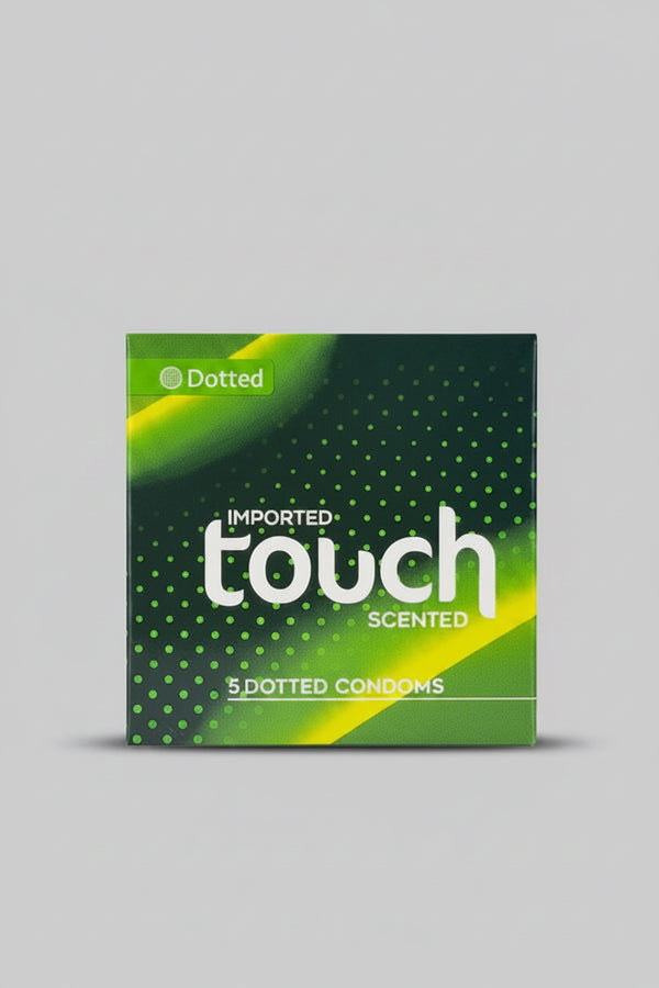 Touch Dotted Condoms - 5 Condoms Pack